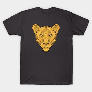 Lioness  Yellow T-Shirt